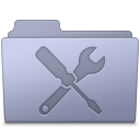 Utilities Folder Lavender Icon 128x128 png
